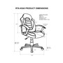 Techni Mobili Kid's Gaming Chair