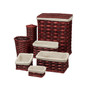 7-Piece Wicker Hamper & Basket Set