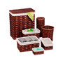 7-Piece Wicker Hamper & Basket Set