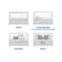 Sloane 4-In-1 Acrylic Convertible Crib - Includes Conversion Rails