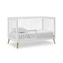 Sloane 4-In-1 Acrylic Convertible Crib - Includes Conversion Rails
