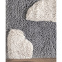 Discovery Raised Cloud Kids Washable 4' x 6' Area Rug