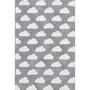 Discovery Raised Cloud Kids Washable 4' x 6' Area Rug