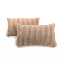 Faux Fur Decorative Pillow Set of 2, 12" x 20"
