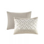 Mila Chenille 3-Pc. Duvet Cover Set, Full/Queen