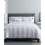 Farmhouse Reversible Stripe Comforter Set, King