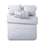 Farmhouse Reversible Stripe Comforter Set, King