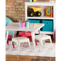 Kids Square Metal Table