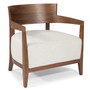 Volta Arm Chair Cream White