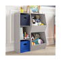 RiverRidge Kids 3-Cubby, 2-Veggie Bin Floor Cabinet