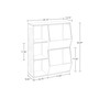 RiverRidge Kids 3-Cubby, 2-Veggie Bin Floor Cabinet