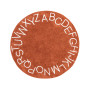 Discovery Kids Washable Alphabet 4' x 4' Round Area Rug