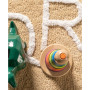 Discovery Kids Washable Alphabet 4' x 4' Round Area Rug