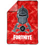 Black Knight Red Camo Blanket, 62" x 90"