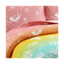 Make A Wish Dandelion Fairy Ombre 2 Piece Quilt Set for Kids, Twin