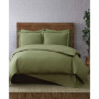 Solid Cotton Percale Twin XL 2-Pc. Duvet Set