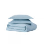 Solid Cotton Percale Twin XL 2-Pc. Duvet Set