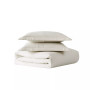 Solid Cotton Percale Twin XL 2-Pc. Duvet Set