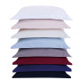 Solid Cotton Percale Twin XL 2-Pc. Duvet Set