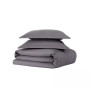 Solid Cotton Percale Twin XL 2-Pc. Duvet Set