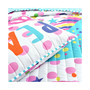 Unicorn Rainbow 4 Piece Quilt Set for Kids, Twin/Twin XLong