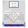 3 Piece Crib Bedding Set