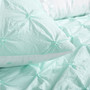 Ravello Pintuck Reversible 4-Piece Twin Comforter Set