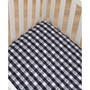 Mickey Mouse Plaid Mini Crib Sheet