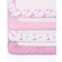 Butterfly 4 Pack Crib Fitted Sheet Set