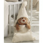 Plushy Knitted Baby Sleep Bag Blanket
