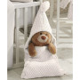 Plushy Knitted Baby Sleep Bag Blanket