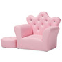 Ava Kid's Armchair & Ottoman Set
