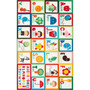 Alphabet Block MCGZ08A Multi 5' x 7'5" Area Rug