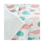 Whale Sherpa Throw, 60" X 50"