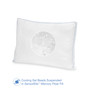 Cool Fusion Medium Density with Cooling Gel Beads Pillow, Standard