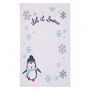 Penguin "Let It Snow" Photo Op Baby Blanket