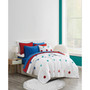 Reversible Pick Stitch 3 Piece Quilt Set, Full/Queen