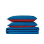 Reversible Pick Stitch 3 Piece Quilt Set, Full/Queen