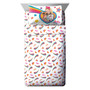 4 Piece Rainbow Sparkle Sheet Set, Full
