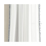 Pom Pom Trim Curtain Panel, 95" x 50"