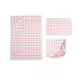 Toddler Sheet Set - Pillowcase, Flat Sheet, Fitted Sheet