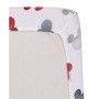 Mickey Mouse Red Watercolor Mini Crib Sheet