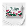 Mulan Strength Standard Pillowcase, 30" L x 20" W