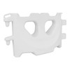Trafix 1500 Lite Water Filled Barriers - White right
