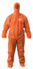 Disposable SMS Coveralls 2XL Orange