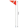 Vehicle Safety Flag And Pole Kit 3m