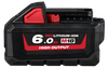 M18 Redlithium Ion HIGH Output 6.0ah Battery Pack M18