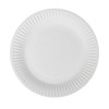 White Paper Plates 9-Inch/225mm - Carton of 1000 top