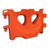 Trafix 1500 Lite Water Filled Barrier - Red left