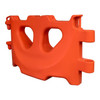 Trafix 1500 Lite Water Filled Barrier - Red right